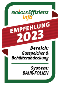 Biogaseffizienz Info - Gasspeichersysteme & Behlterabdeckung - Empfehlung 2023